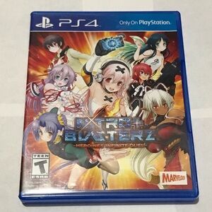 PS4 NitroPlus Blasterz Heroines Infinite Duel CIB PlayStation 4